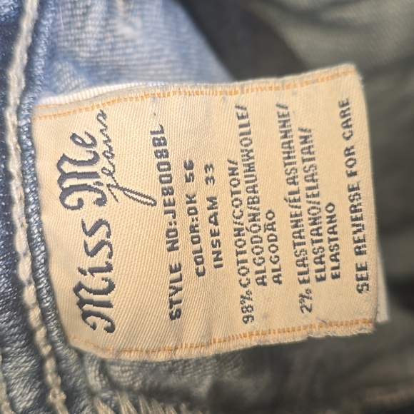 Miss Me DK 56 Denim Jeans - Picture 2 of 4